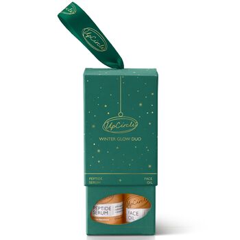 Winter Glow Christmas Bauble Gift Set Peptide Serum + Face Oil, 7 of 7