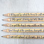 Personalised Little Women Gift Pencils, thumbnail 6 of 7