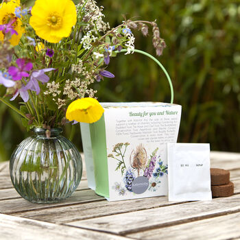 Grow Your Own Wildflower Bouquet And Vase Gift Set, 6 of 12