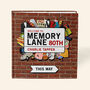 Personalised 80th Birthday Book 'Memory Lane', thumbnail 1 of 12