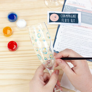 Champagne Flute Painting Kit, 5 of 6