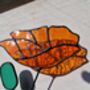 California Poppy Stained Glass Flowers, thumbnail 5 of 6