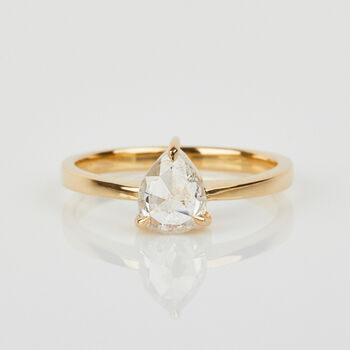 0.40ct Pear Shape Diamond Juno Ring, 5 of 8