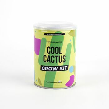 Cool Cactus Grow Kit Tin, 3 of 3