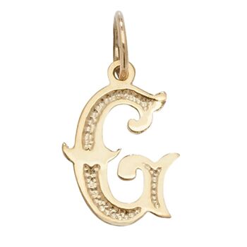 Gothic Initial Pendant, 7 of 12