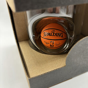 Personalised Basketball Pint Glass, 5 of 5
