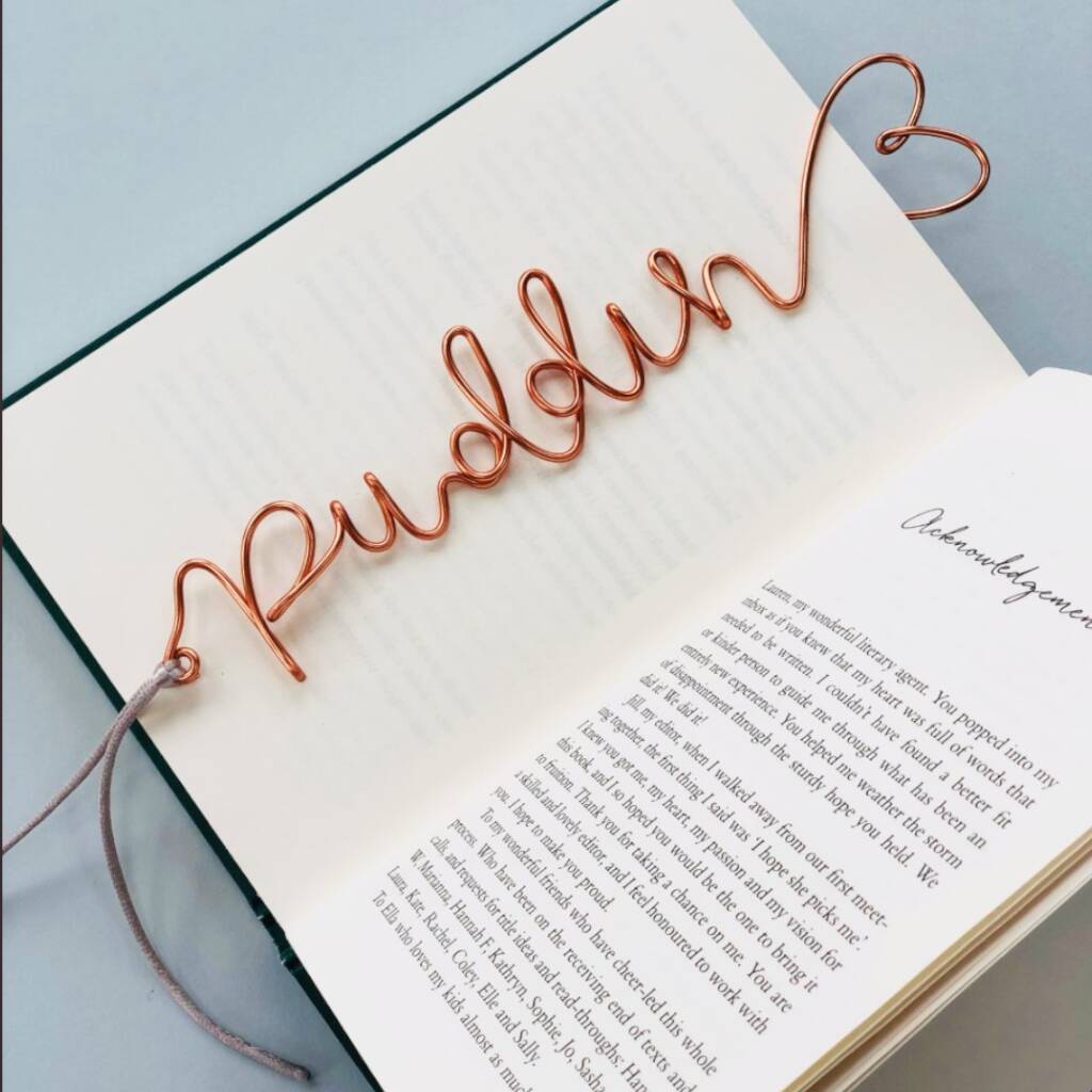 Personalised Wire Bookmark By Ewe Crafty Lamb | notonthehighstreet.com