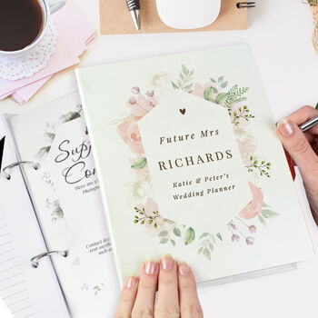 Personalised Floral Wedding Planner, 2 of 12