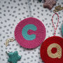 Personalised Initial Christmas Tree Decoration, thumbnail 2 of 4