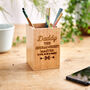 Personalised Pen Pot For Dad, thumbnail 1 of 4