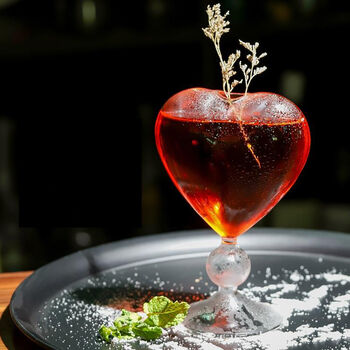 Heart Shaped Cocktail Glass, 2 of 6