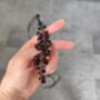 Black Crystal Ribbon Wrist Corsage, thumbnail 9 of 9