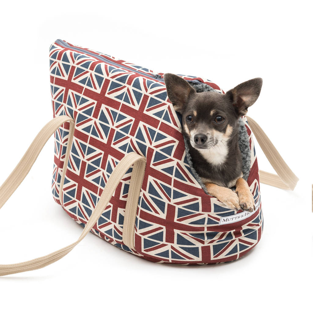 Union Jack Dog Carrier By Mutts & Hounds