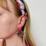 Flower Glitter Resin Earrings 60's Mary Quant Style / 1960s Retro Gift / Gift For Flower Lovers, thumbnail 9 of 9