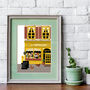 French Fromagerie Shop Front Print, thumbnail 1 of 3