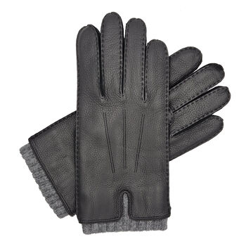 Sherborne. Men's Cashmere Lined Leather Glove, 6 of 10