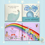 'Welcome To Your World' Personalised New Baby Book, thumbnail 4 of 12