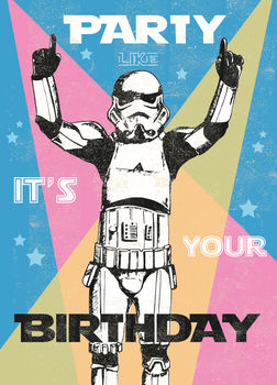 Original Stormtrooper Birthday Card, 3 of 3