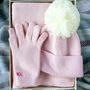 Cashmere Gloves, Hat And Scarf Personalised Gift Set, thumbnail 5 of 10