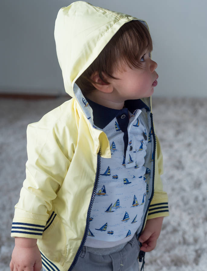 Reversible Baby Boy Jacket, 1 of 5