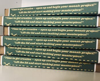 Make Your Own Christmas Angel – Personalised Children’s Mosaic Craft Kit, 3 of 3