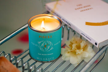 Pisces Soy Wax Candle, 5 of 5