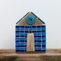 Mini Stripy Beach Hut Coastal Decor Ornament, thumbnail 5 of 10