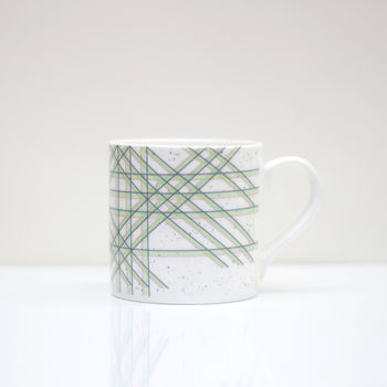 Journey Collection Crossroads Abstract Bone China Mug, 4 of 5