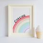 'Chasing Rainbows' Kids Giclee Print, thumbnail 3 of 3