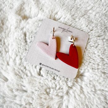 Love Heart Earrings, 2 of 3