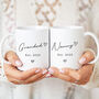 Personalised Nanny And Grandad Mugs Gift For New Grandparents, thumbnail 1 of 5