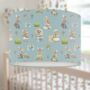 Bunny Family Lampshade, Seagrass Blue, thumbnail 1 of 2