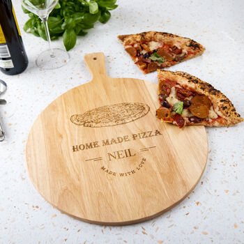 Personalised 'Home Made' Pizza Board, 3 of 6