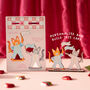 Personalised Cat's Pyjamas Birthday Pop Out Card, thumbnail 5 of 5