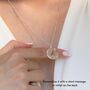 Opal Sun Necklace, thumbnail 4 of 9