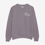 Spicy Margarita Sweatshirt In Dusty Purple, thumbnail 2 of 2