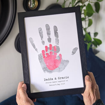Personalised Handprint Print For Dad, 3 of 4