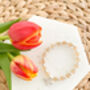 Citrine Crystal Bracelet With Bee Charm, thumbnail 3 of 3