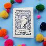 Personalised Papercut Unicorn Christmas Card, thumbnail 6 of 6