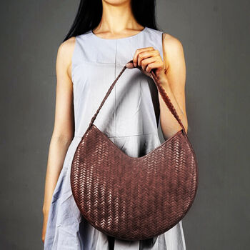 Hand Woven Leather Bag, 2 of 12