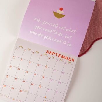 2026 Wall Calendar | Positivity, 4 of 8