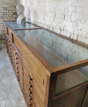 Xl Early 20th Century Haberdashery Shop Cabinet, 4 of 9