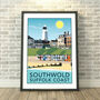 Southwold, Suffolk Coast Print, thumbnail 1 of 5