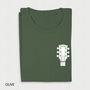 Personalised Guitar Organic Cotton T Shirt, thumbnail 4 of 6