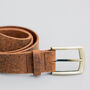 Handmade Leather Belt, thumbnail 3 of 10