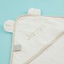 Personalised Ivory Hooded Towel, thumbnail 4 of 6