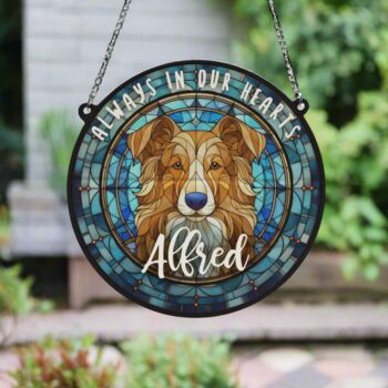 Nova Scotia Duck Tolling Retriever Memorial Suncatcher, 3 of 6