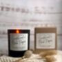 Sandalwood And Black Pepper Scented Soy Candle, thumbnail 3 of 3