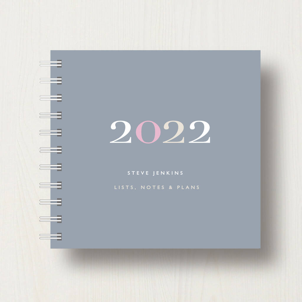 Personalised 2022 Corporate Small Notebook By Designed ...