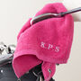 Embroidered Initials Personalised Ladies Golf Towel, thumbnail 1 of 5